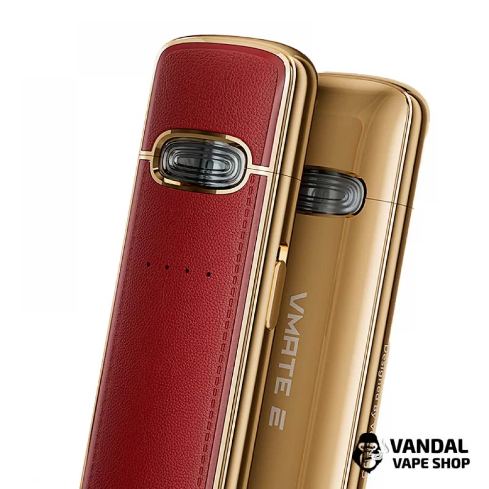 Pod-система VooPoo VMATE E в красно-золотом цвете
