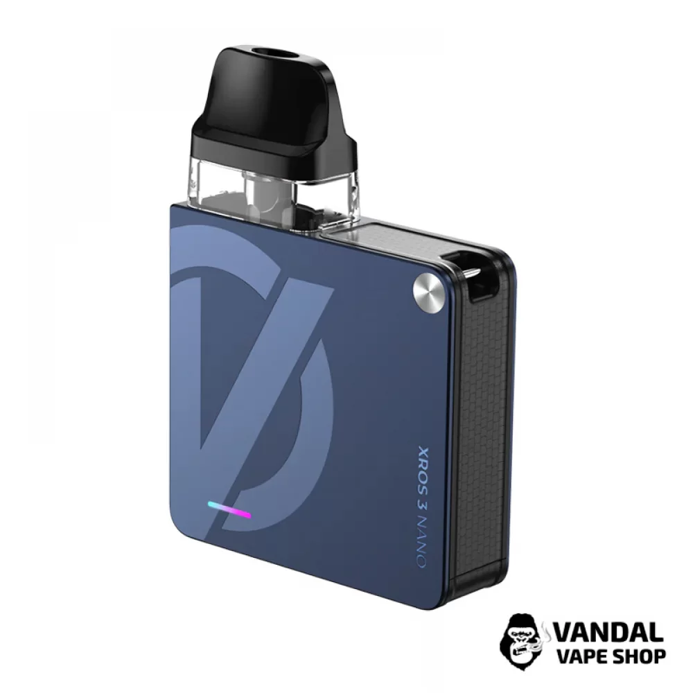 Оригинальный стартовый набор Vaporesso XROS 3 Nano Kit в темно-синем цвете Оригинальный стартовый набор Vaporesso XROS 3 Nano Kit в темно-синем цвете