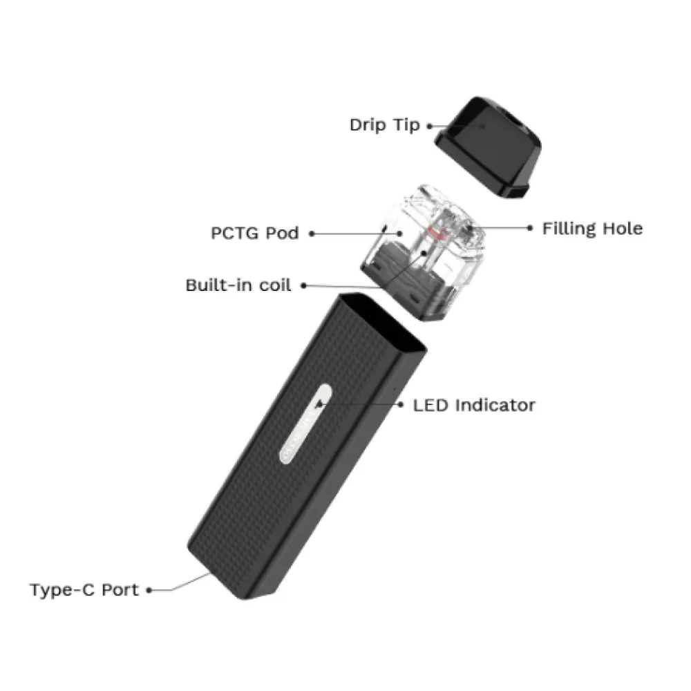 Pod-система Vaporesso XROS Mini Pod Kit (Original) в фіолетовому кольорі