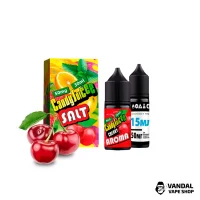 Наборы для самозамеса Candy Juice Premium Salt Cherry 30 мл 65 мг