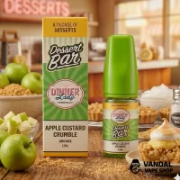 Набор Dinner Lady Dessert Bar 30 мл 50 мг - Apple Crumble Custard