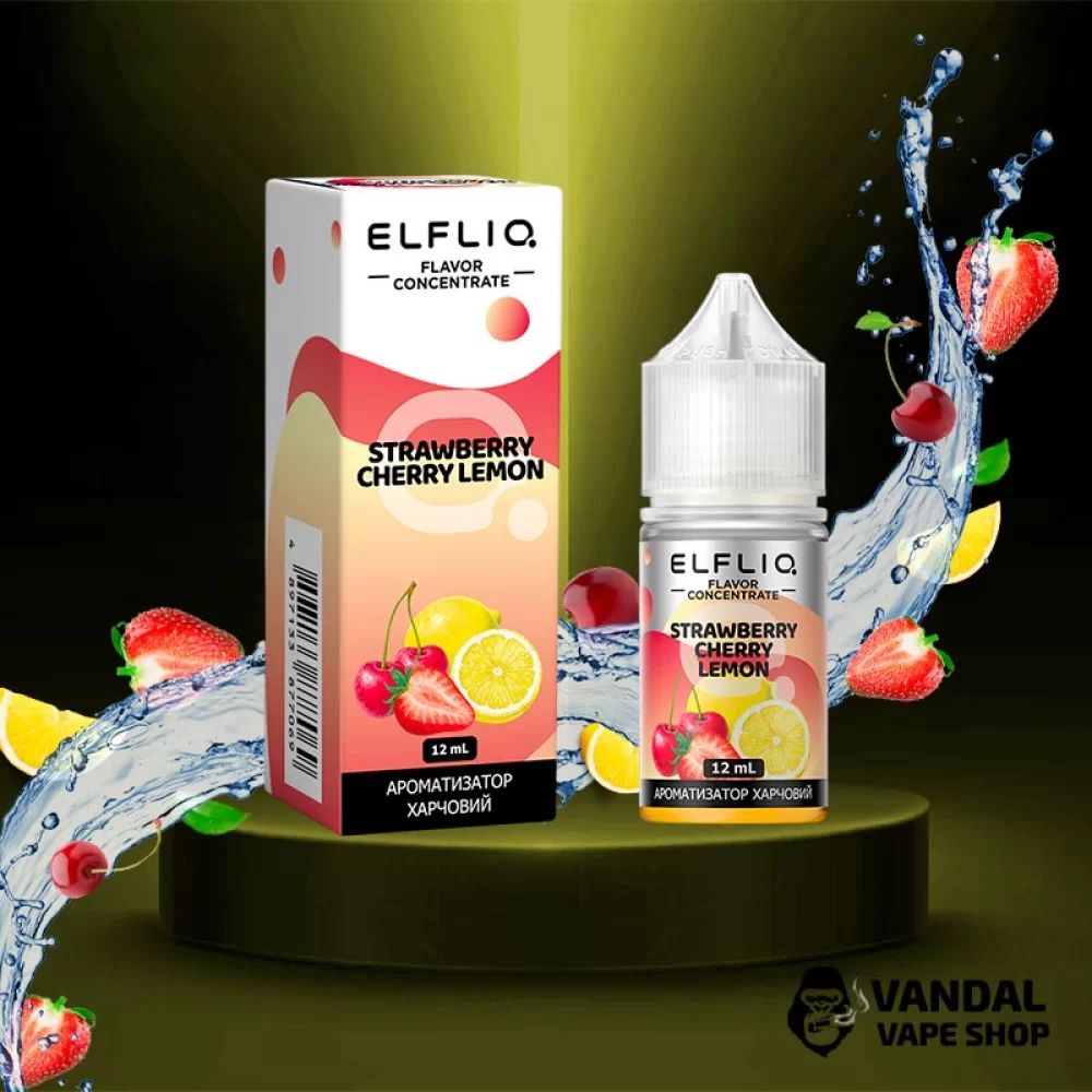 Набор для самозамеса Elf Liq 30 мл 60 мг со вкусом клубники, вишни и лимона