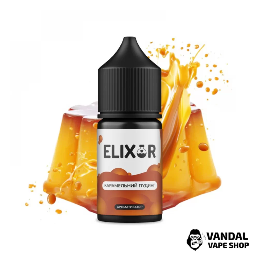 Набор для самозамеса Elixir со вкусом карамельного пудинга