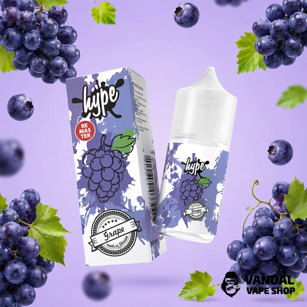 Набор для самозамеса Hype 30 мл 25 мг со вкусом винограда
