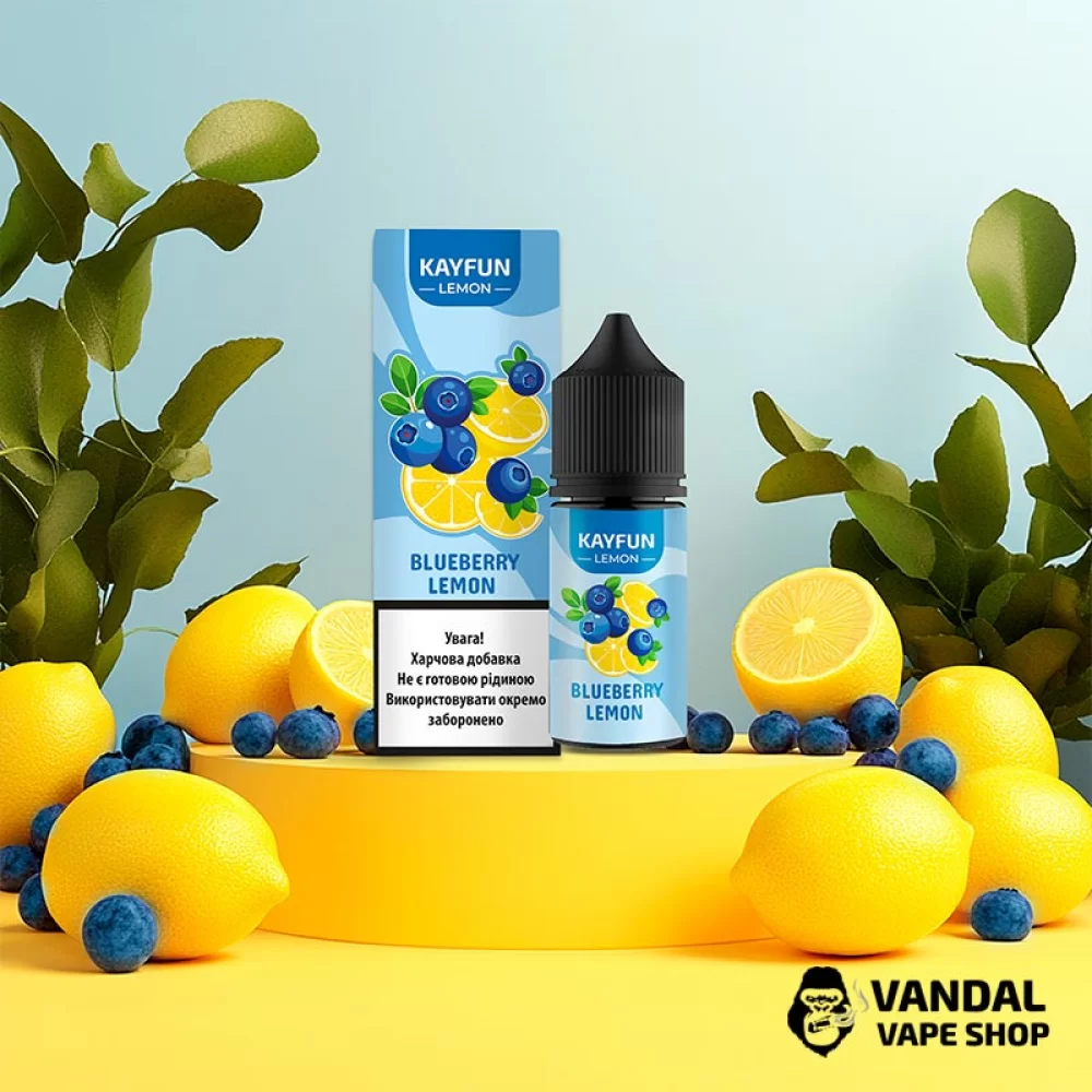 Набор для самозамеса Kayfun Lemon 30 мл 50 мг со вкусом черники с лимоном