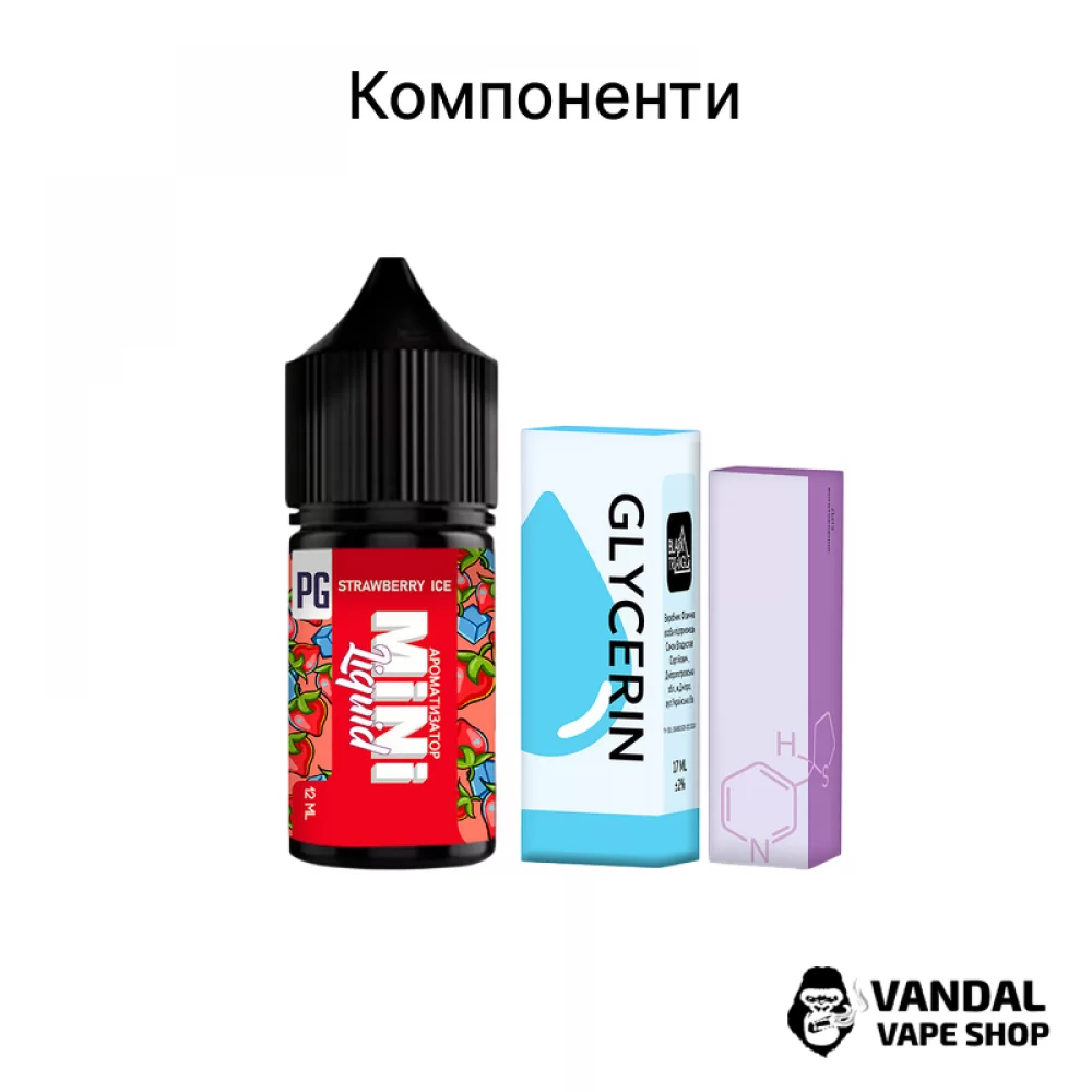Набір для самозамісу  Mini Liquid  30 мл 25 мг зі смаком манго з холодком