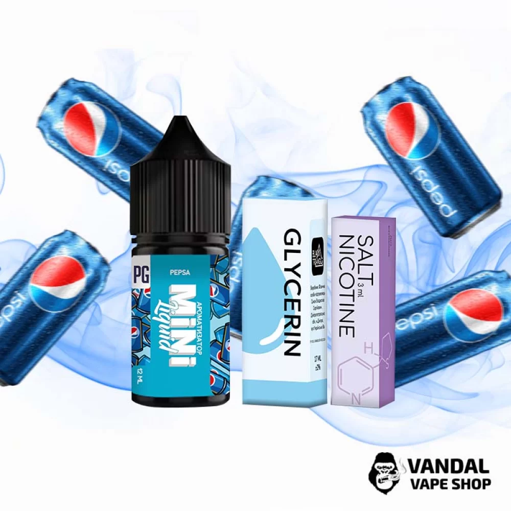 Набор для самозамеса Mini Liquid  30 мл 25 мг со вкусом пепси