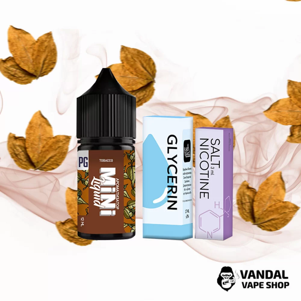 Набор для самозамеса Mini Liquid  30 мл 25 мг со вкусом табака
