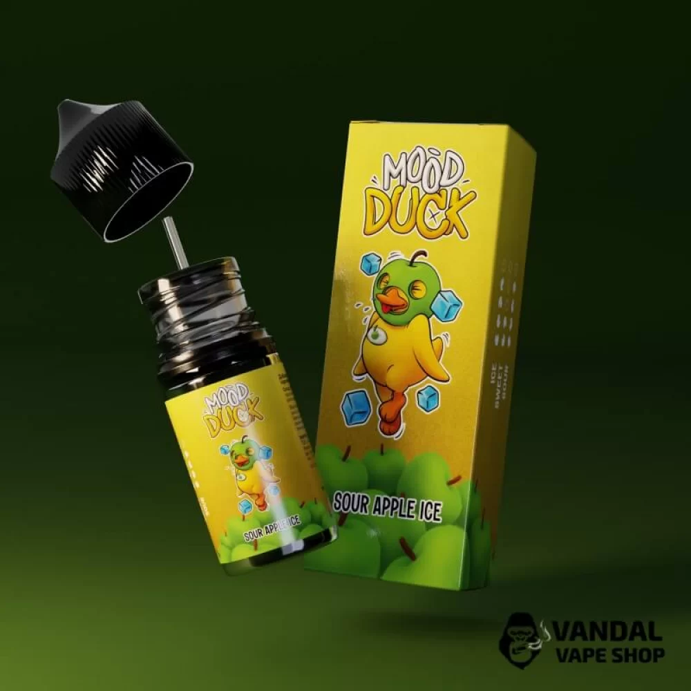 Набор для самозамеса Mood Duck 10 мл 50 мг со вкусом кислого яблока с холодком