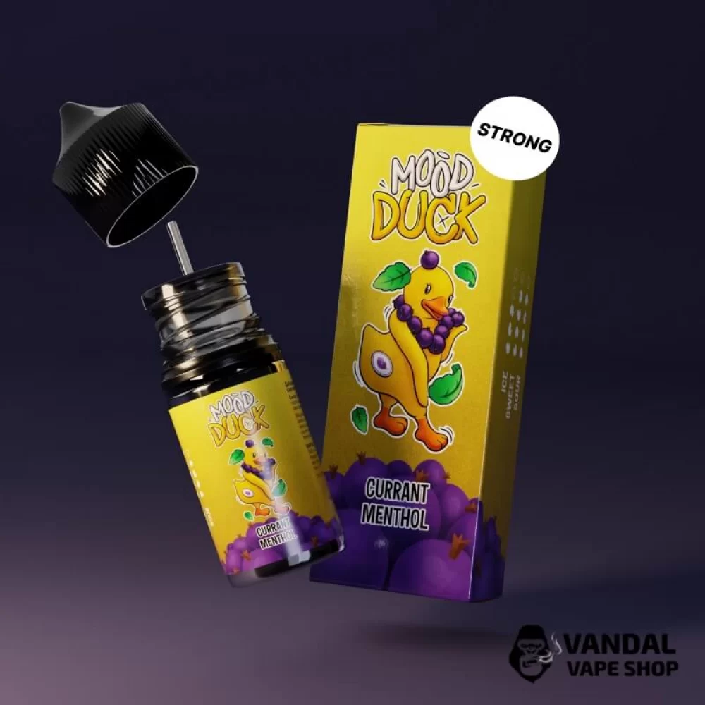 Набір для самозамісу Mood Duck Strong 30 мл 50 мг зі смаком смородини і ментолу