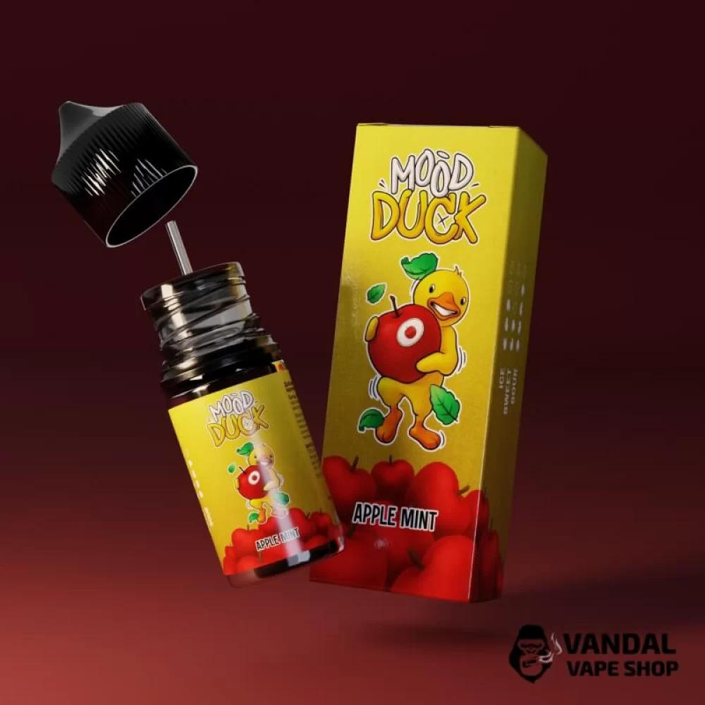 Набор для самозамеса Mood Duck 30 мл 50 мг со вкусом яблока и мяты