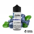 Рідина Joke 120 мл на органічному нікотині 3 мг зі смаком чорниці Рідина Joke 120 мл на органічному нікотині 3 мг зі смаком чорниці