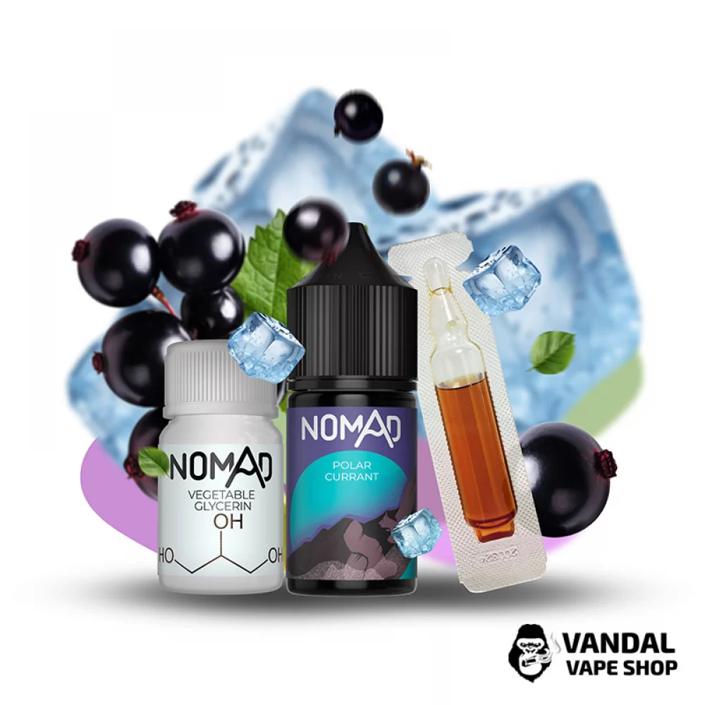 Набор для самозамеса Nomad 30 мл 50 мг со вкусом смородины с ментолом