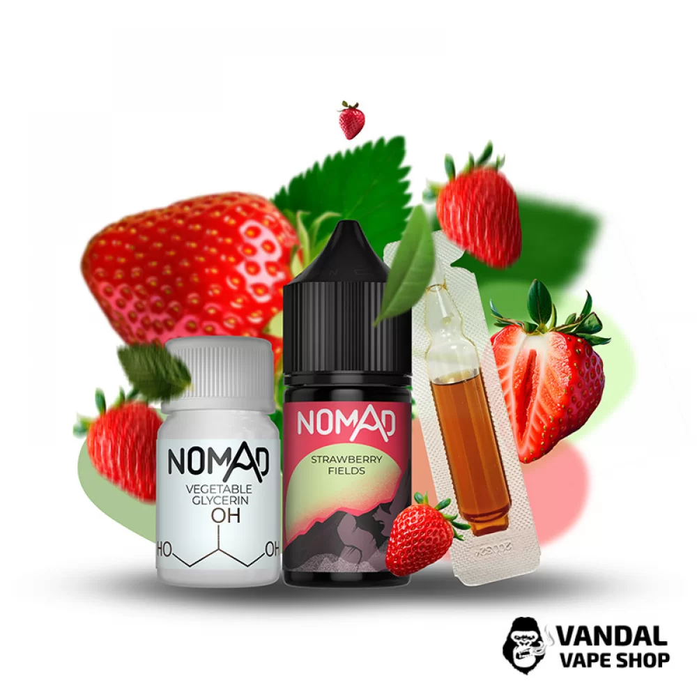 Набір для самозамісу Nomad 30 мл 50 мг зі смаком суниці з холодком