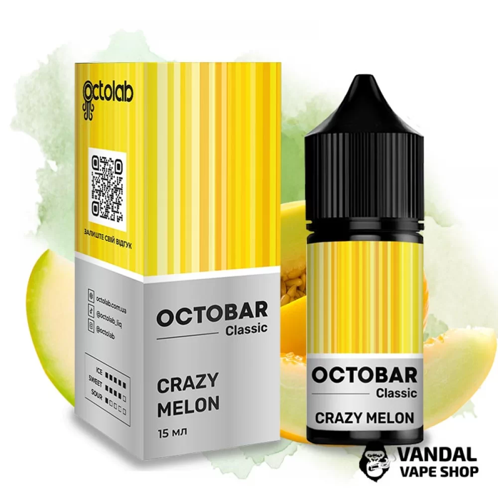 Набор OctoBar Salt 30 мл 50 мг Hard со вкусом арбуза и дыни с холодком