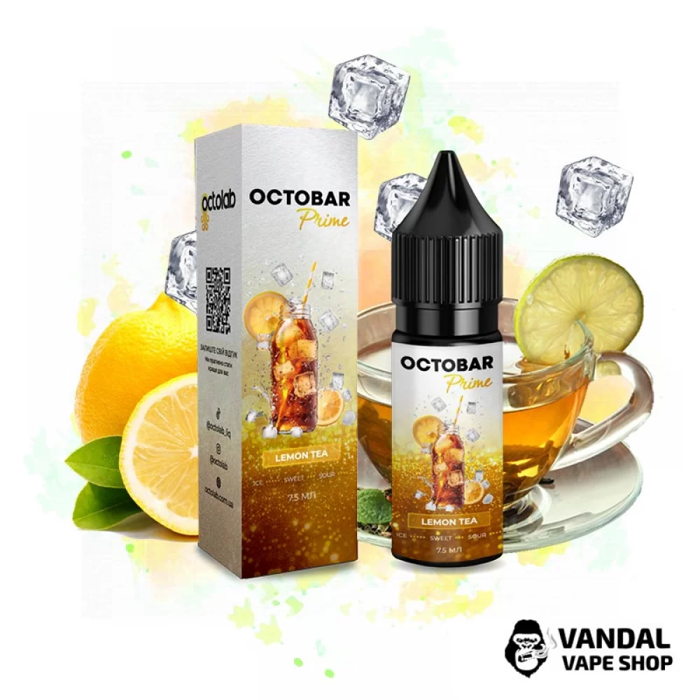 Набір для самозамісу Octobar Prime зі смаком лимонного чаю