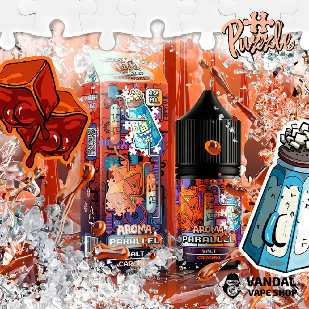 Набор для самозамеса In Bottle Parallel Puzzle 30 мл 50 мг со вкусом карамели