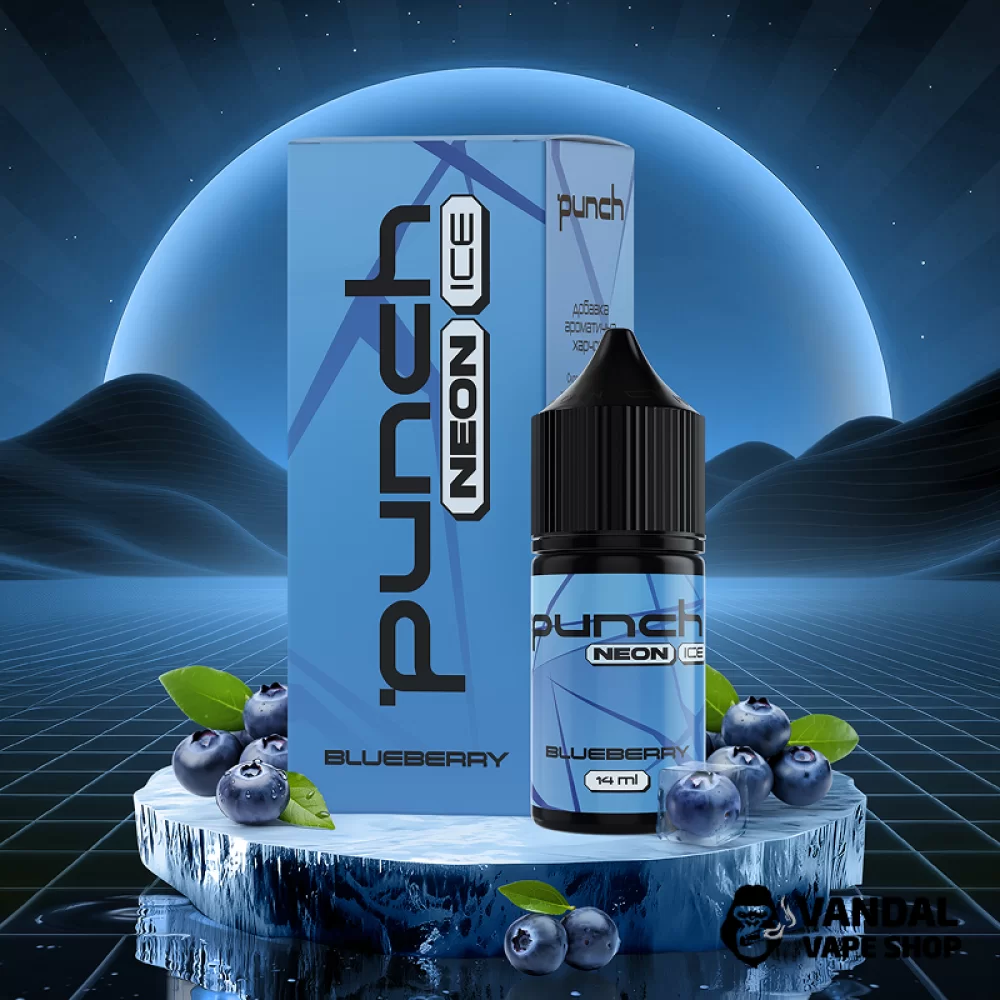 Набор Punch Neon Ice 30 мл 30/50 мг со вкусом черники со льдом