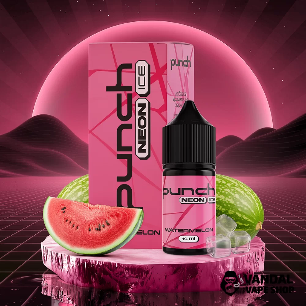 Набор Punch Neon Ice 30 мл 60 мг со вкусом арбуза со льдом