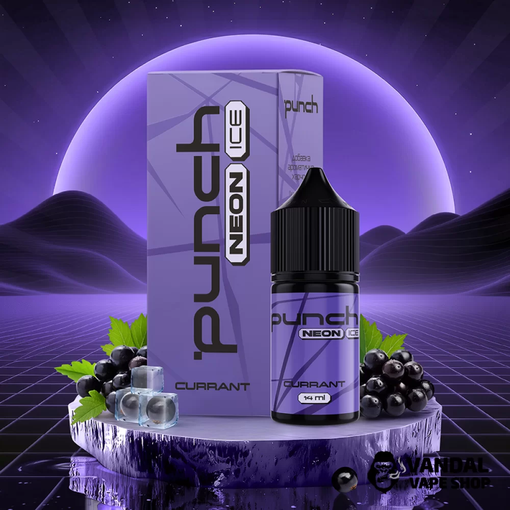 Набор Punch Neon Ice 30 мл 30/50 мг со вкусом смородины со льдом
