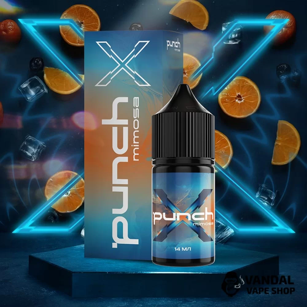 Набір для самозамісу Punch X 30 мл 60 мг зі смаком апельсина, мандарина та смородини
