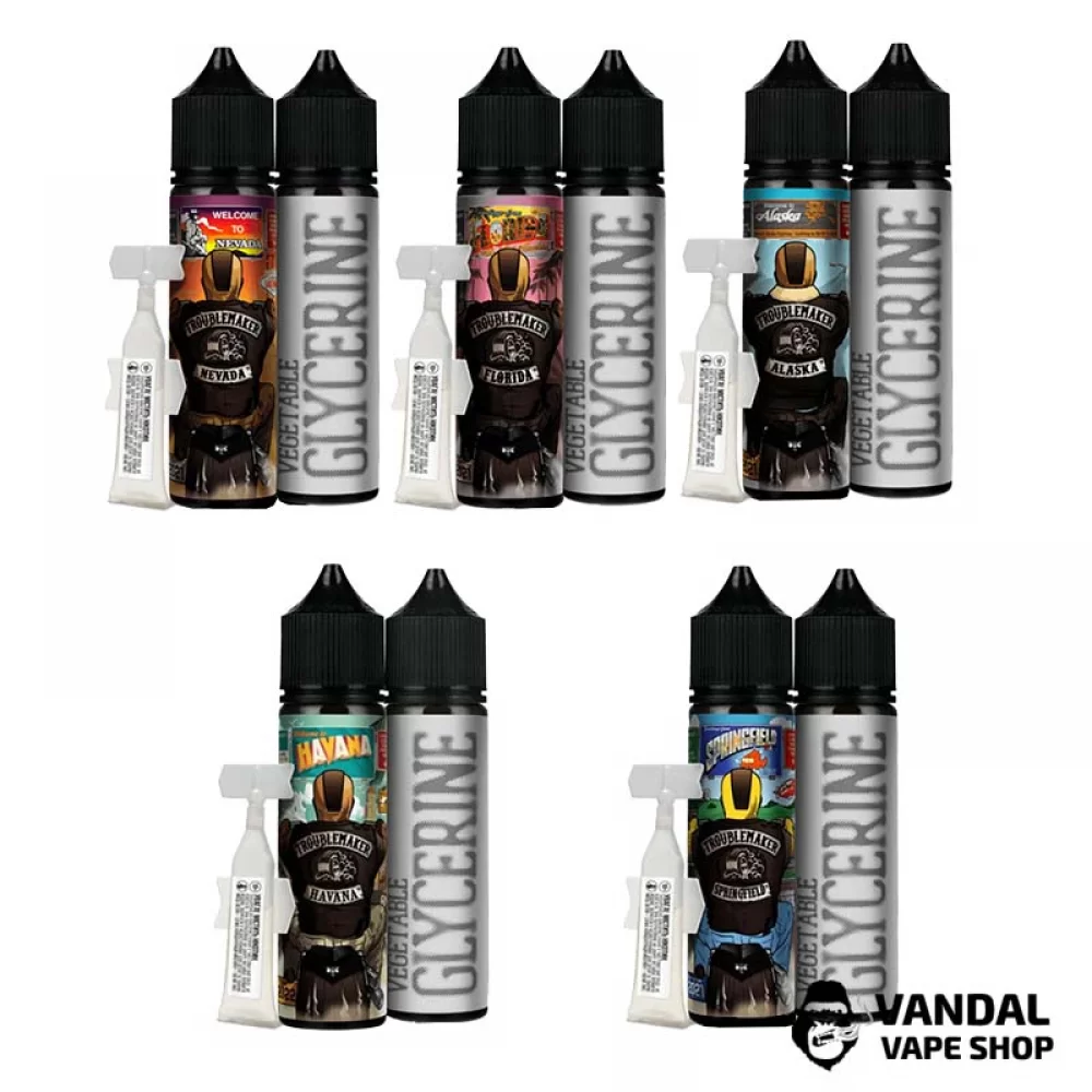 Набор для самозамеса Troublemaker 60 мл Набор для самозамеса Troublemaker 60 мл