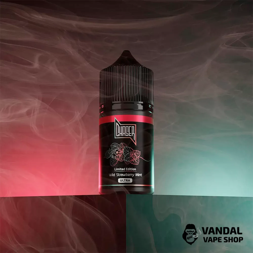 Набор для самозамеса Chaser Black 30 мл 65 мг со вкусом земляники с ментолом