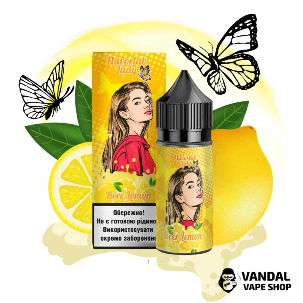 Набор для самозамеса Flavorlab Lady 30 мл со вкусом пива с лимоном