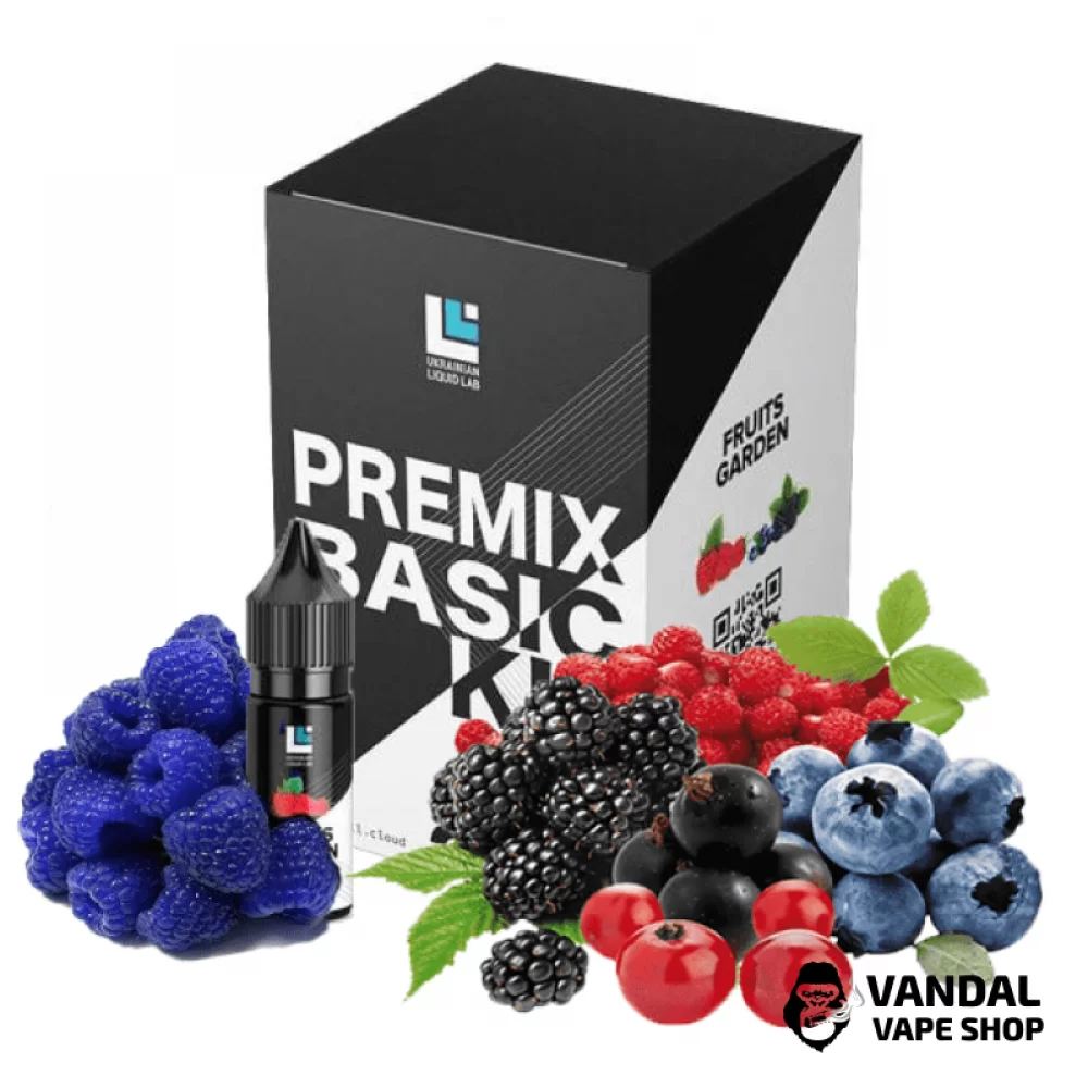 Набор для самозамеса Premix Basic Kit 30 мл 50 мг со вкусом лесовых ягод и голубой малины Набор для самозамеса Premix Basic Kit 30 мл 50 мг со вкусом лесовых ягод и голубой малины