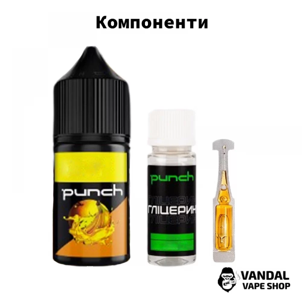 Набір для самозамісу Punch 30 мл 30/50 мг зі смаком м'ятного лимонаду