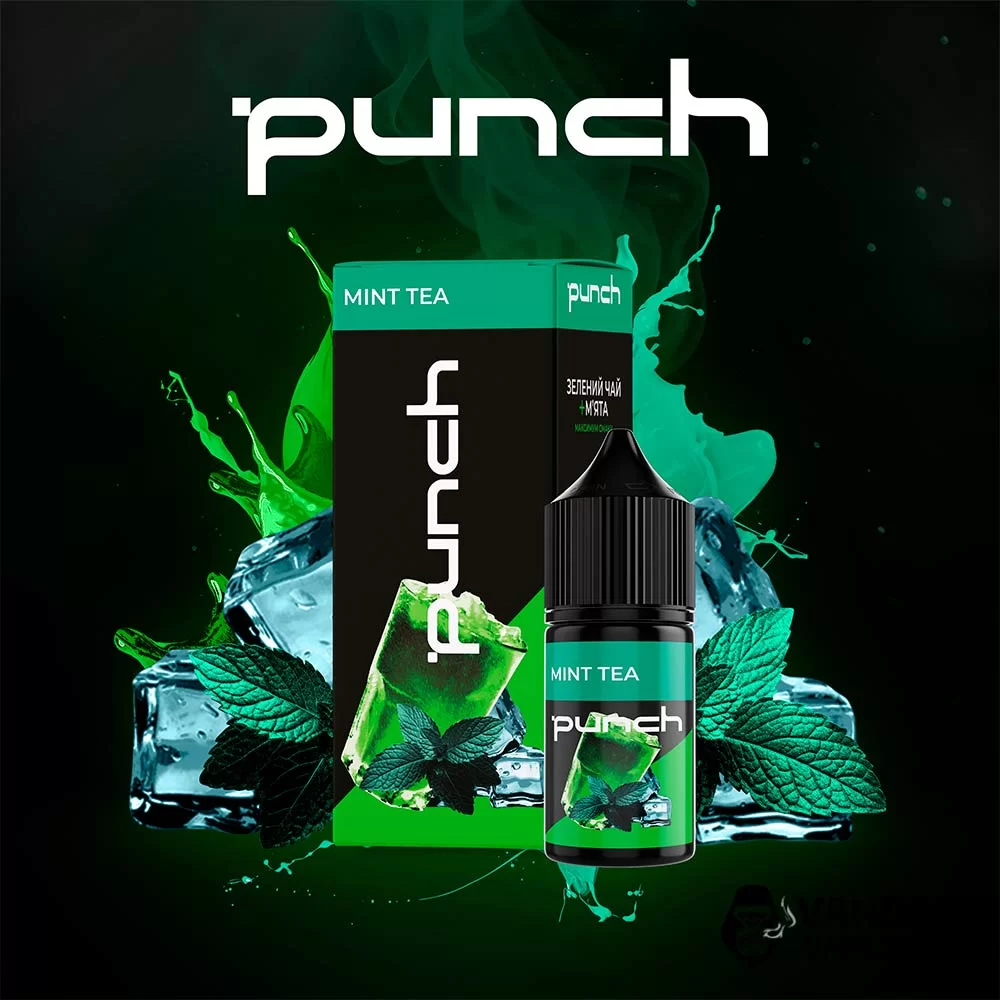 Набор для самозамеса Punch 30 мл 30/50 мг со вкусом зеленого чая и мяты