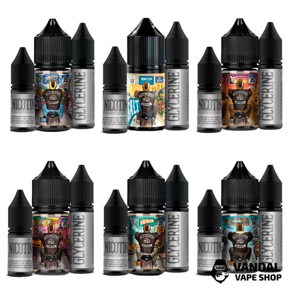 Набор для самозамеса Troublemaker Salt 30 мл Набор для самозамеса Troublemaker Salt 30 мл
