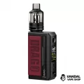 Стартовый набор Voopoo Drag 3 Kit with TPP Tank в бордово-черном цвете