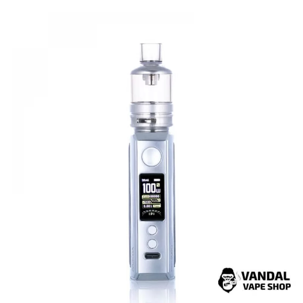 Стартовий набір VOOPOO DRAG X Plus Pod Mod Kit 100W в чорному кольорі