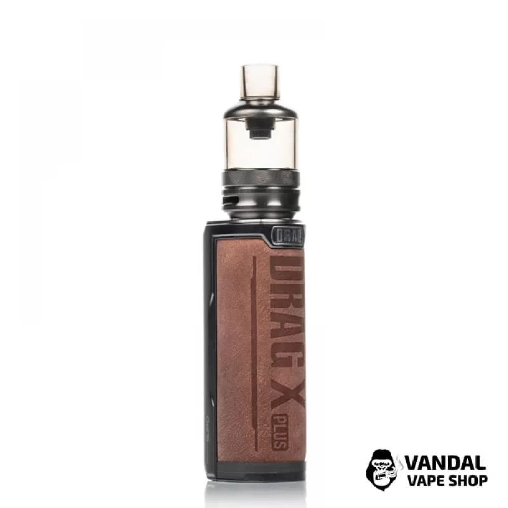Стартовый набор VOOPOO DRAG X Plus Pod Mod Kit 100W в коричневом цвете Стартовый набор VOOPOO DRAG X Plus Pod Mod Kit 100W в коричневом цвете