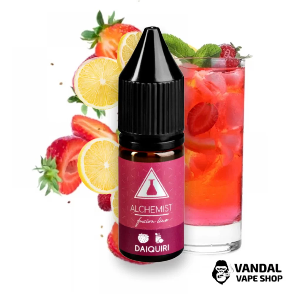 РІДИНА Alchemist FL 10 мл 35 мг НА СОЛЬОВОМУ НІКОТИНІ зі смаком освіжаючий лимонад із полуницею та лимоном РІДИНА Alchemist FL 10 мл 35 мг НА СОЛЬОВОМУ НІКОТИНІ зі смаком освіжаючий лимонад із полуницею та лимоном