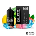 Рідина Blizz Salt 30 мл на сольовому нікотині 30 мг зі смаком лимона, кавуна та м'яти Рідина Blizz Salt 30 мл на сольовому нікотині 30 мг зі смаком лимона, кавуна та м'яти
