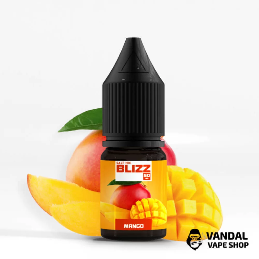 ЖИДКОСТЬ Blizz Salt 10 мл НА СОЛЕВОМ НИКОТИНЕ 25 мг со вкусом манго