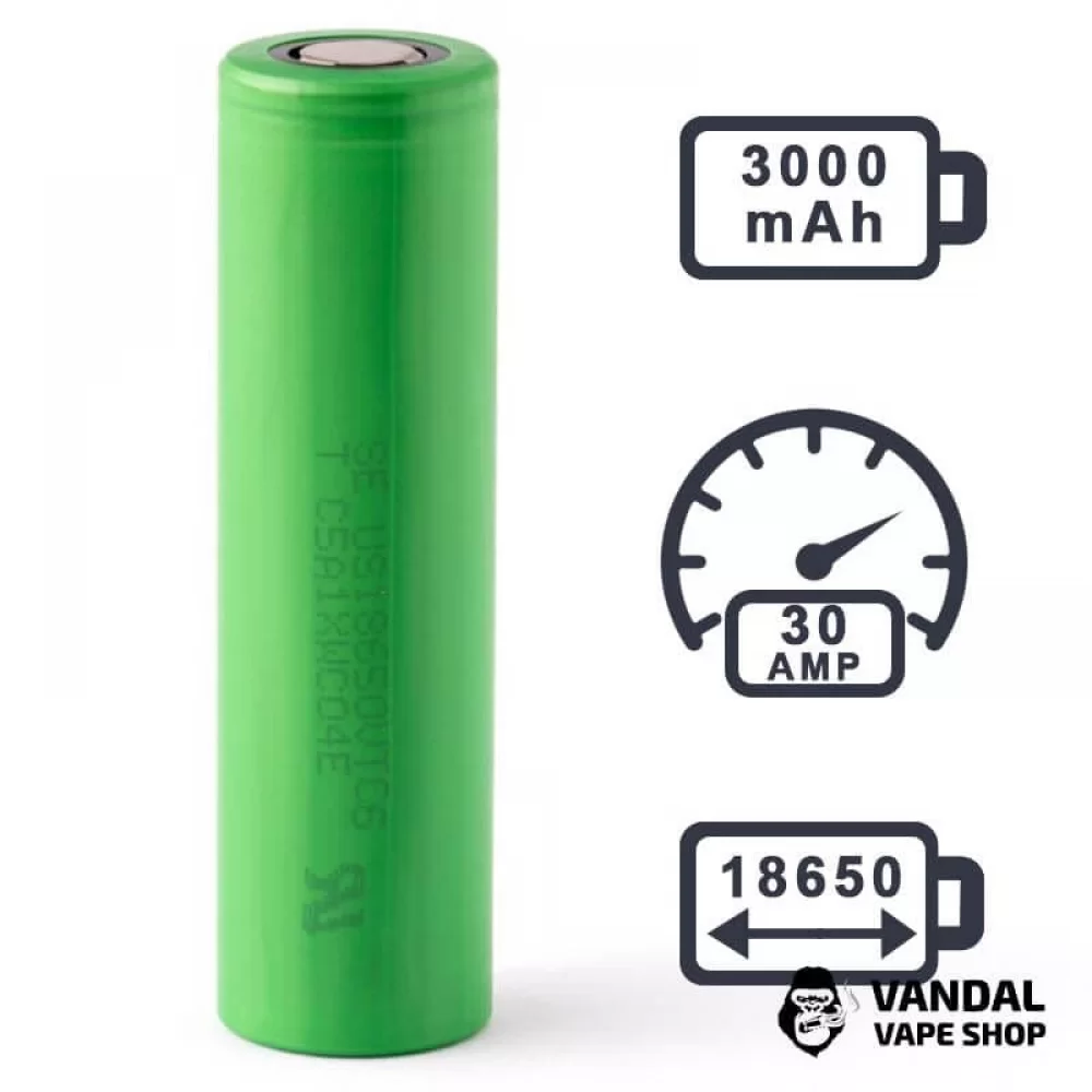 Аккумулятор Sony US18650 VTC6 3000 mAh (Original) 1128