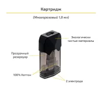 Картридж OVNS Saber S 1.8 Ом