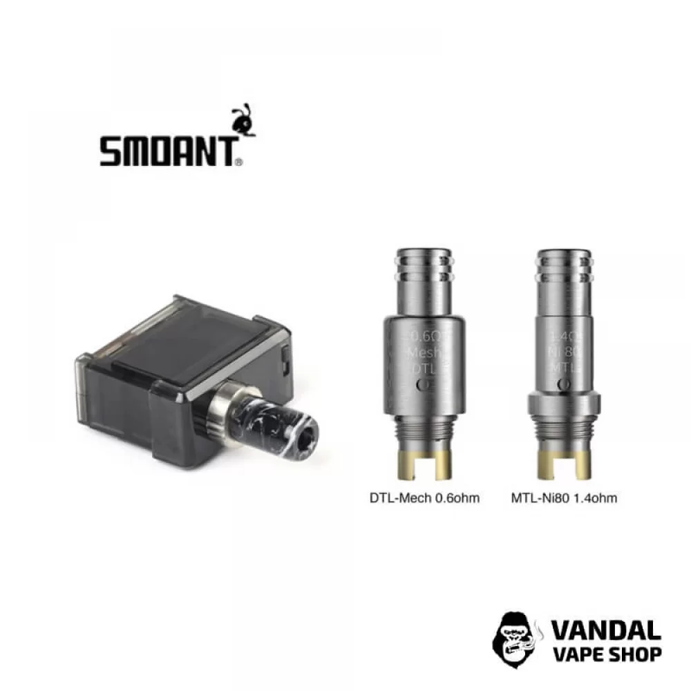 Сменный испаритель Smoant Pasito (Original) DTL Mesh Coil 0.6 Ом Сменный испаритель Smoant Pasito (Original) DTL Mesh Coil 0.6 Ом
