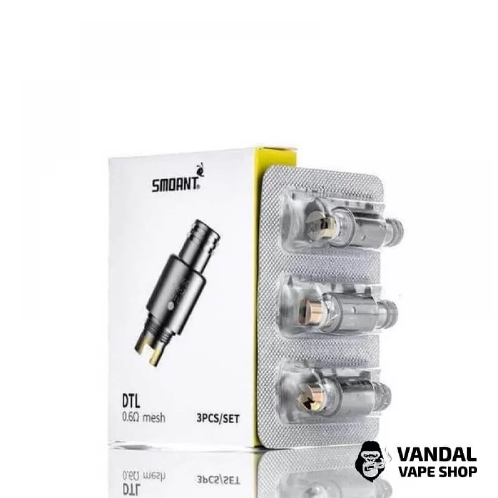Сменный испаритель Smoant Pasito (Original) DTL Mesh Coil 0.6 Ом Сменный испаритель Smoant Pasito (Original) DTL Mesh Coil 0.6 Ом