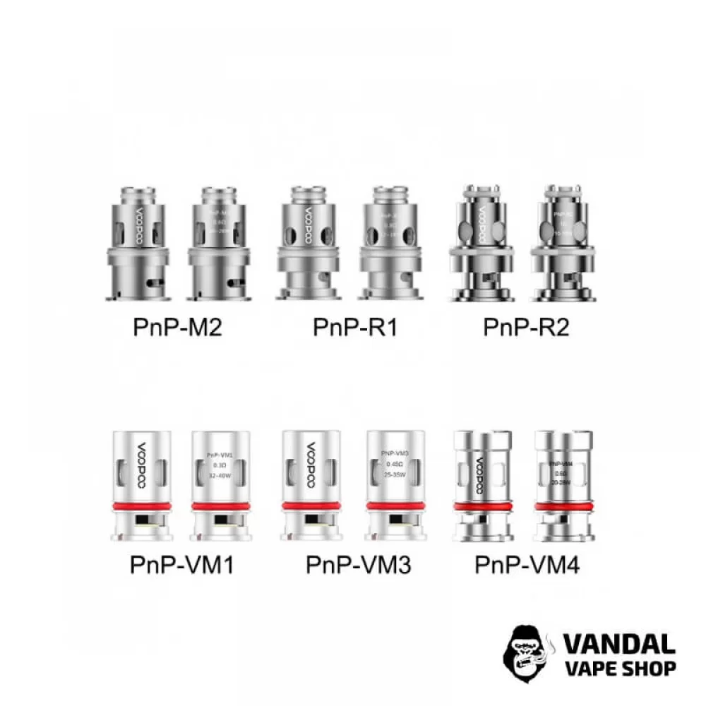 Змінний випаровувач Voopoo PnP RBA (Original) для DRAG S , DRAG X , VINCI , VINCI X  