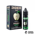 РІДИНА 3Ger Salt - Double Apple 15 мл 25 мг НА СОЛЬОВОМУ НІКОТИНІ З СМАКОМ соковитого яблука РІДИНА 3Ger Salt - Double Apple 15 мл 25 мг НА СОЛЬОВОМУ НІКОТИНІ З СМАКОМ соковитого яблука