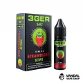 ЖИДКОСТЬ 3Ger Salt - Strawberry Kiwi 15 мл 25 мг НА СОЛЕВОМ НИКОТИНЕ СО ВКУСОМ клубники и киви