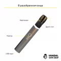 Стартовый набор Nolimit BRO Pod Kit в черном цвете Стартовый набор Nolimit BRO Pod Kit в черном цвете