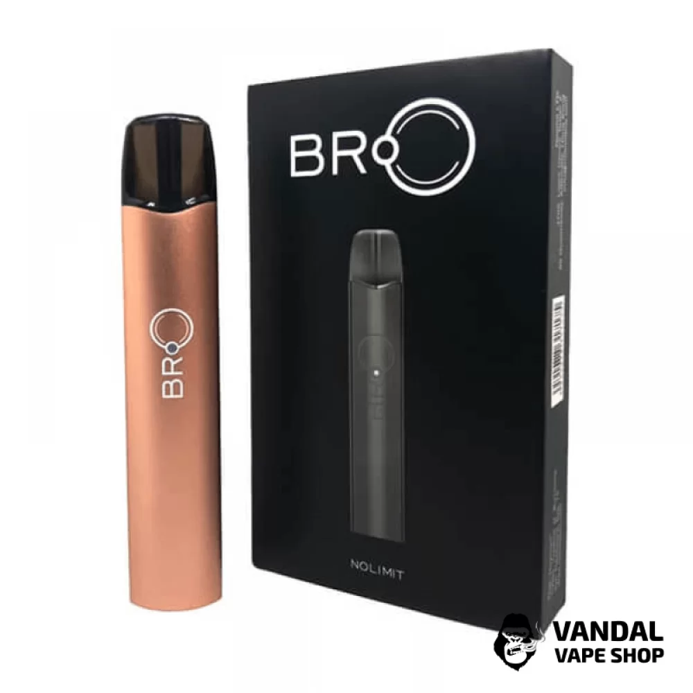 Стартовий набір Nolimit BRO Pod Kit в золотому кольорі