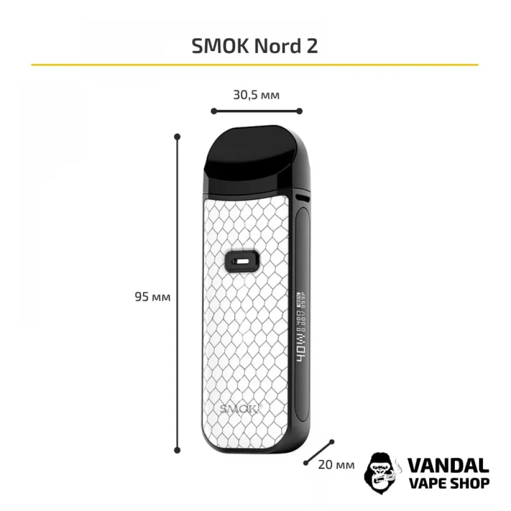 SMOK Nord 2 Pod Starter Kit (Original) Red