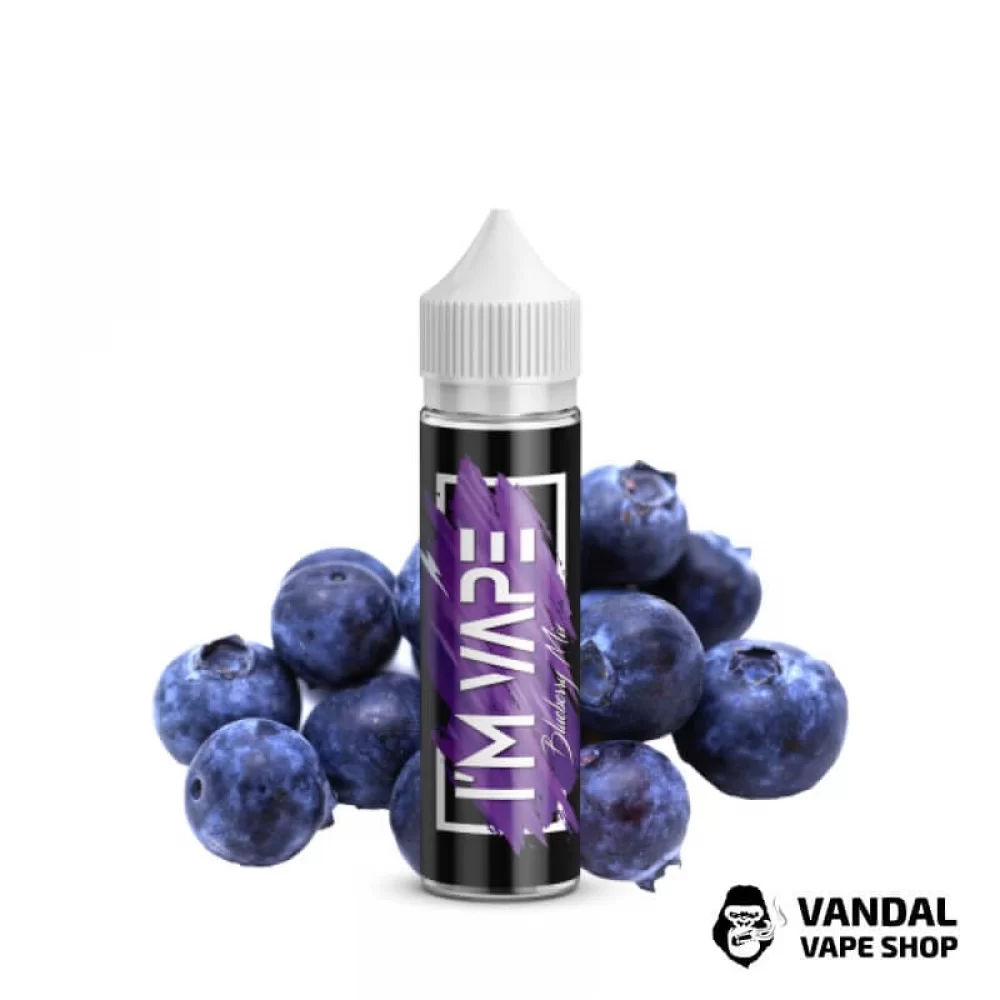 Жидкость I'М VAPE - Blueberry Mix 60 мл 0 мг НА ОРГАНИЧЕСКОМ НИКОТИНЕ СО ВКУСОМ черники Жидкость I'М VAPE - Blueberry Mix 60 мл 0 мг НА ОРГАНИЧЕСКОМ НИКОТИНЕ СО ВКУСОМ черники