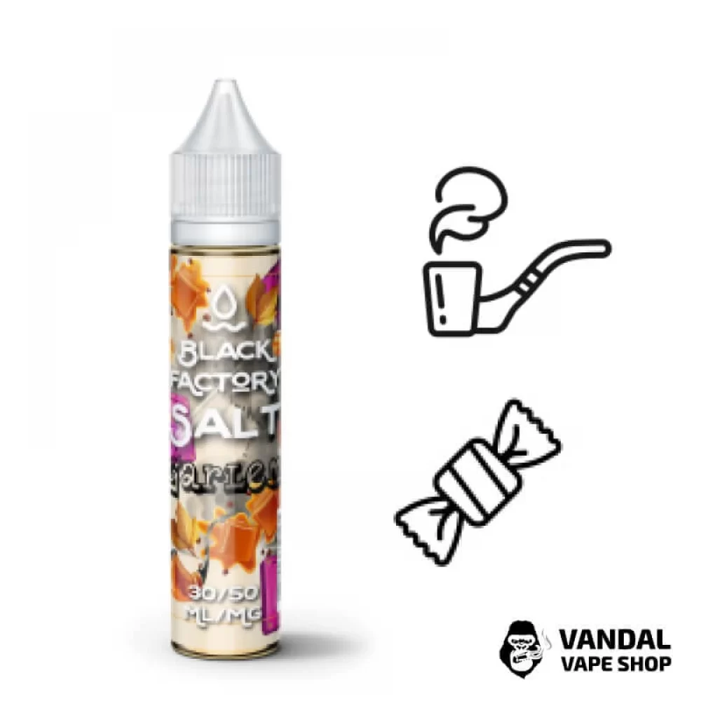ЖИДКОСТЬ FANCY MONSTER (BLACK FACTORY) SALT - Garlem 30 МЛ 50 мг НА СОЛЕВОМ НИКОТИНЕ СО ВКУСОМ табака с карамелью ЖИДКОСТЬ FANCY MONSTER (BLACK FACTORY) SALT - Garlem 30 МЛ 50 мг НА СОЛЕВОМ НИКОТИНЕ СО ВКУСОМ табака с карамелью